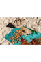 Mijölnir Hawaii 90 Toalla de Playa Multicolor Microfibra 90 x 150 cm